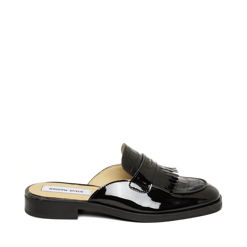 Nanette Flat Shoe BLK PATENT