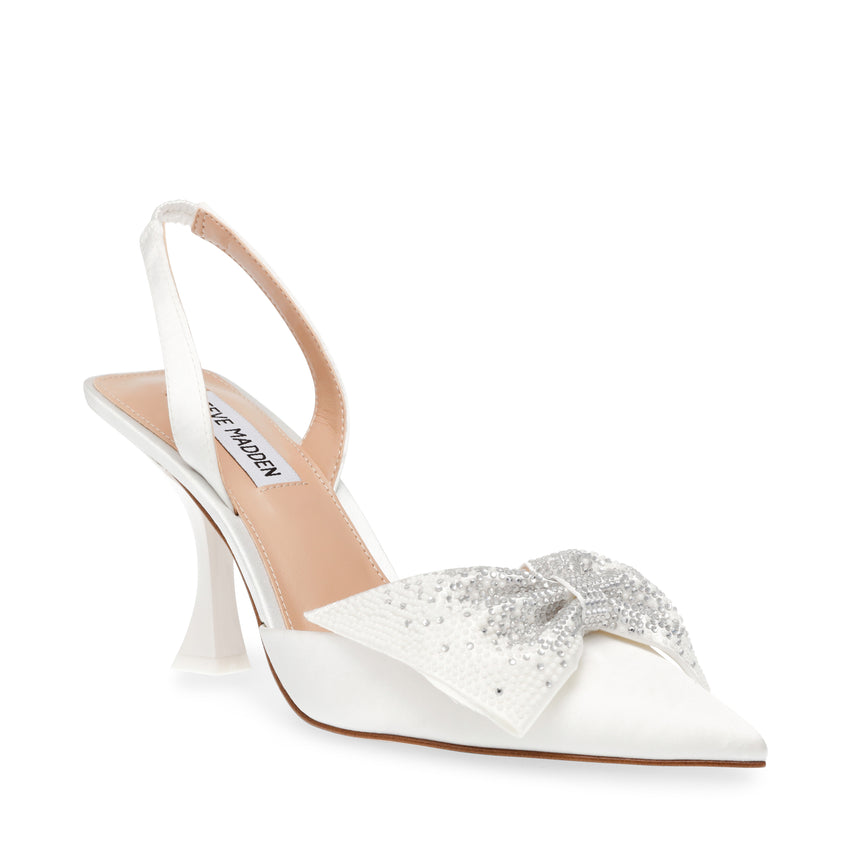 Niteowl-P Sandal IVORY SATIN