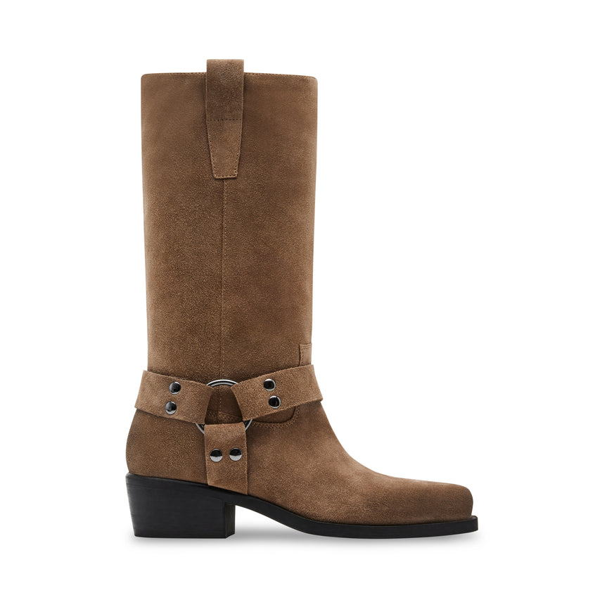 Ruskin Boot Taupe Veloursleder
