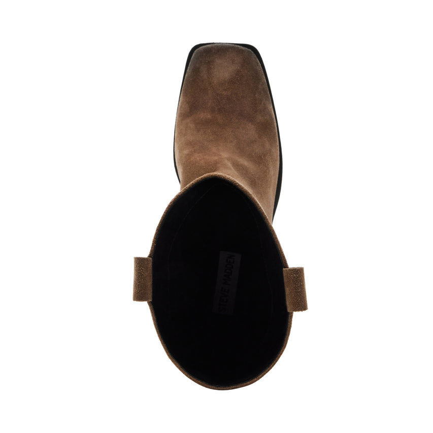 Ruskin Boot Taupe Veloursleder