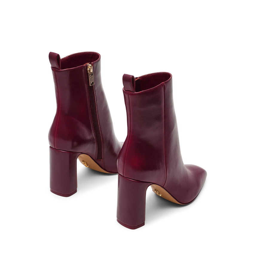 Adelisa Bootie CHERRY LACQUER