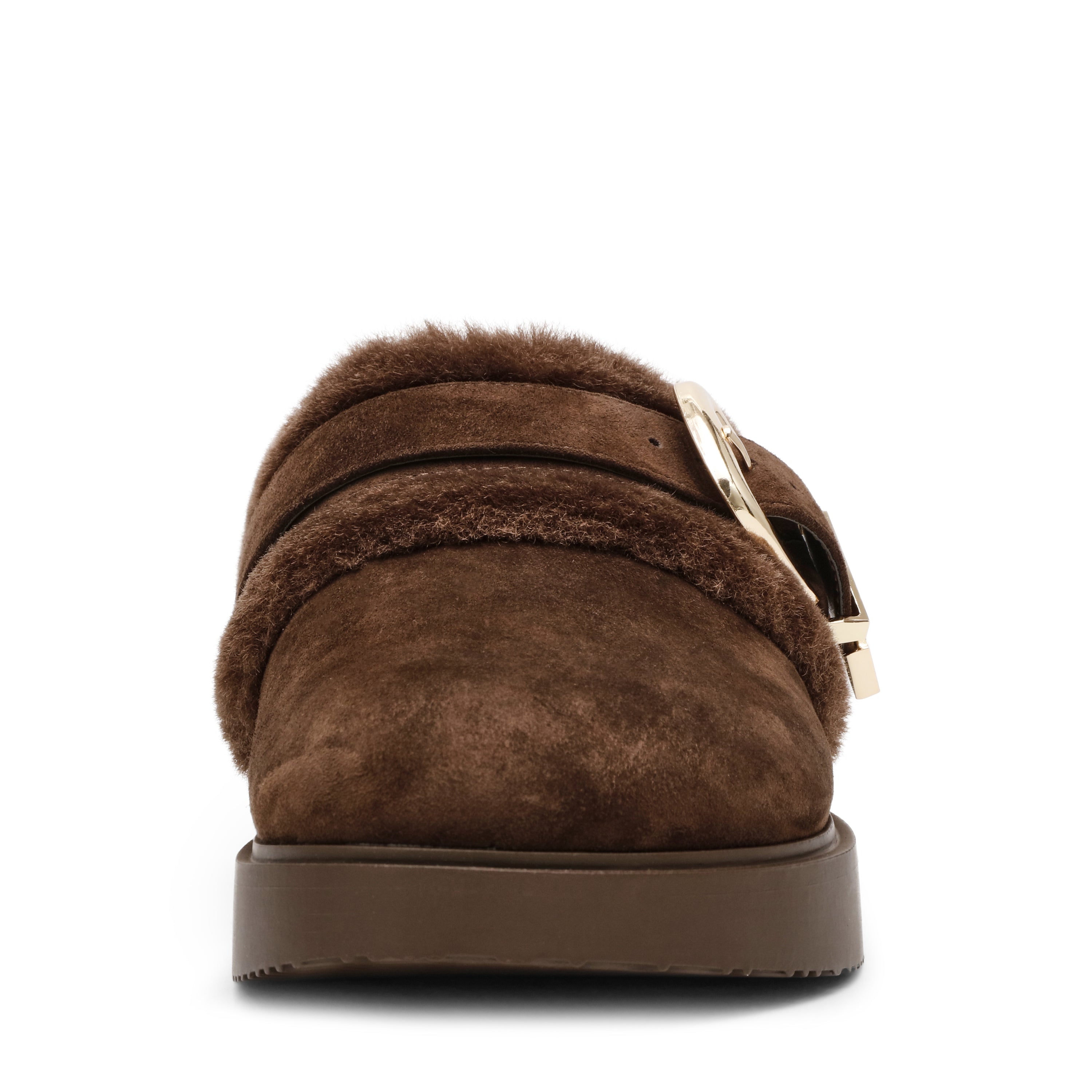 Cozy Up Mule BROWN SUEDE