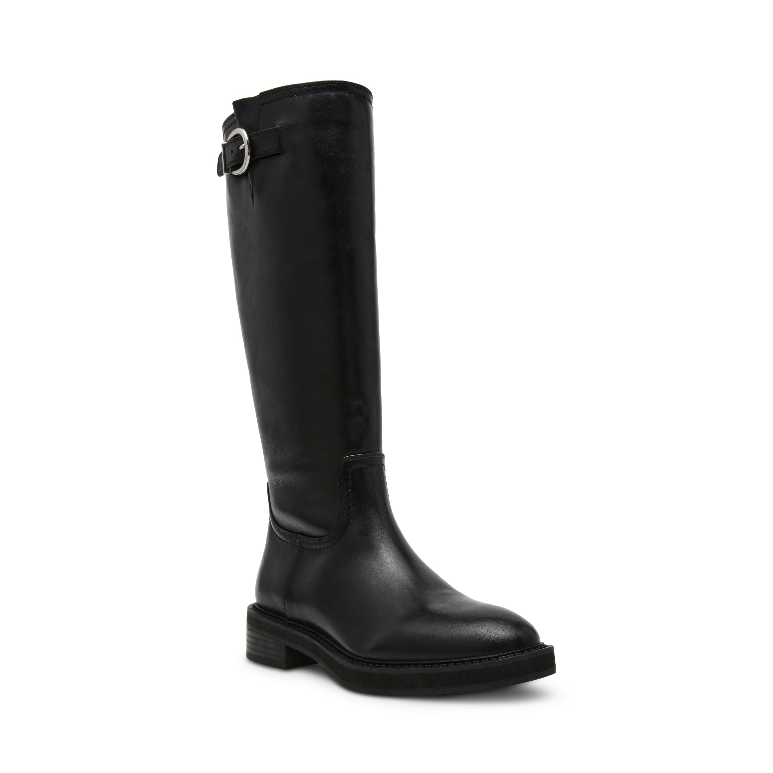 La Rue Boot BLACK LEAT