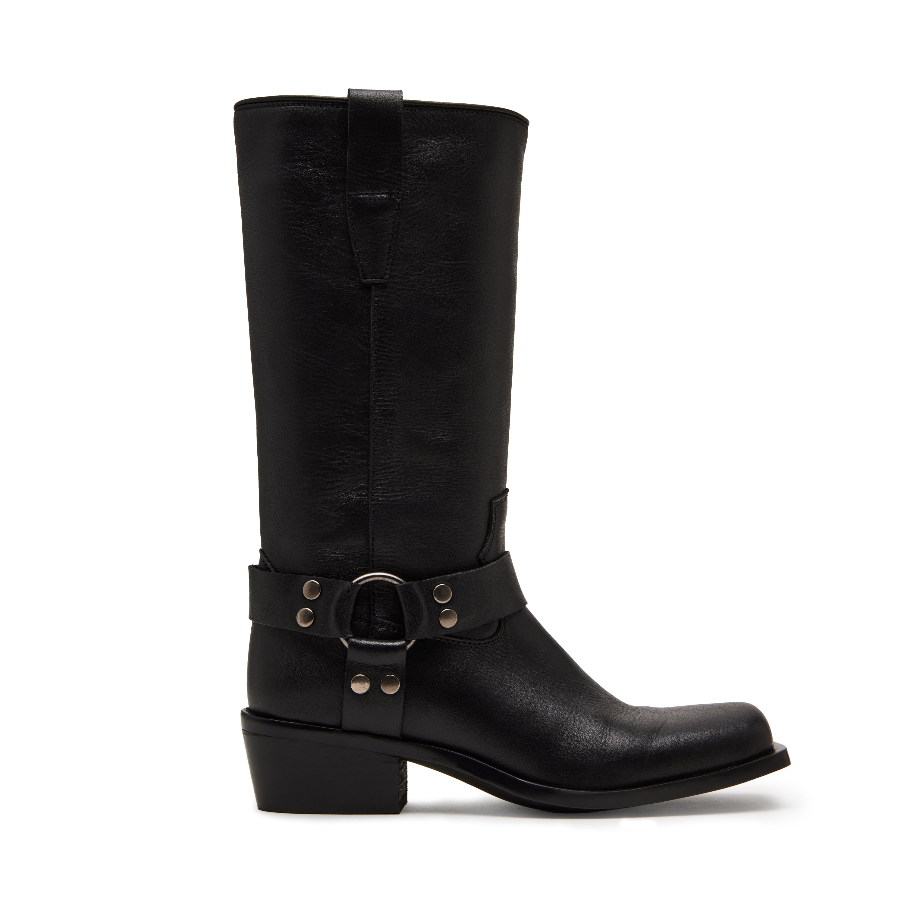 Ruskin Boot Schwarz Leder