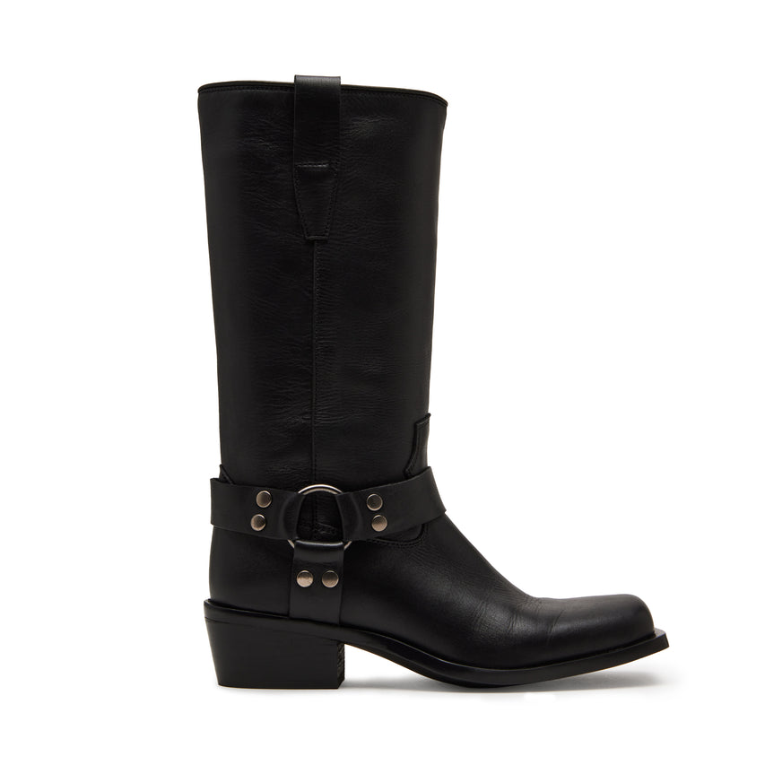 Ruskin Boot Schwarz Leder