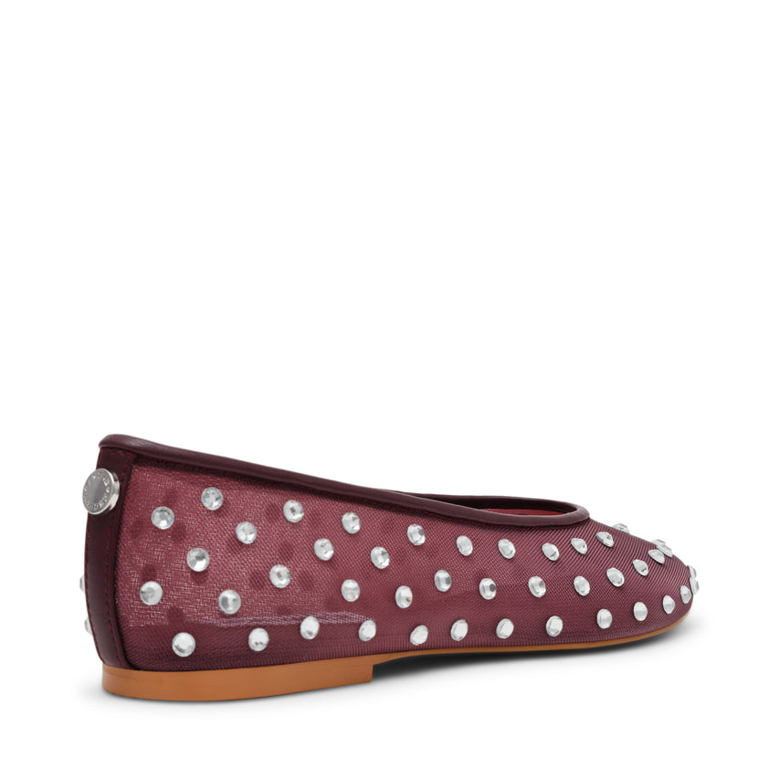 Viv Flat Shoe DK CHERRY LACQ