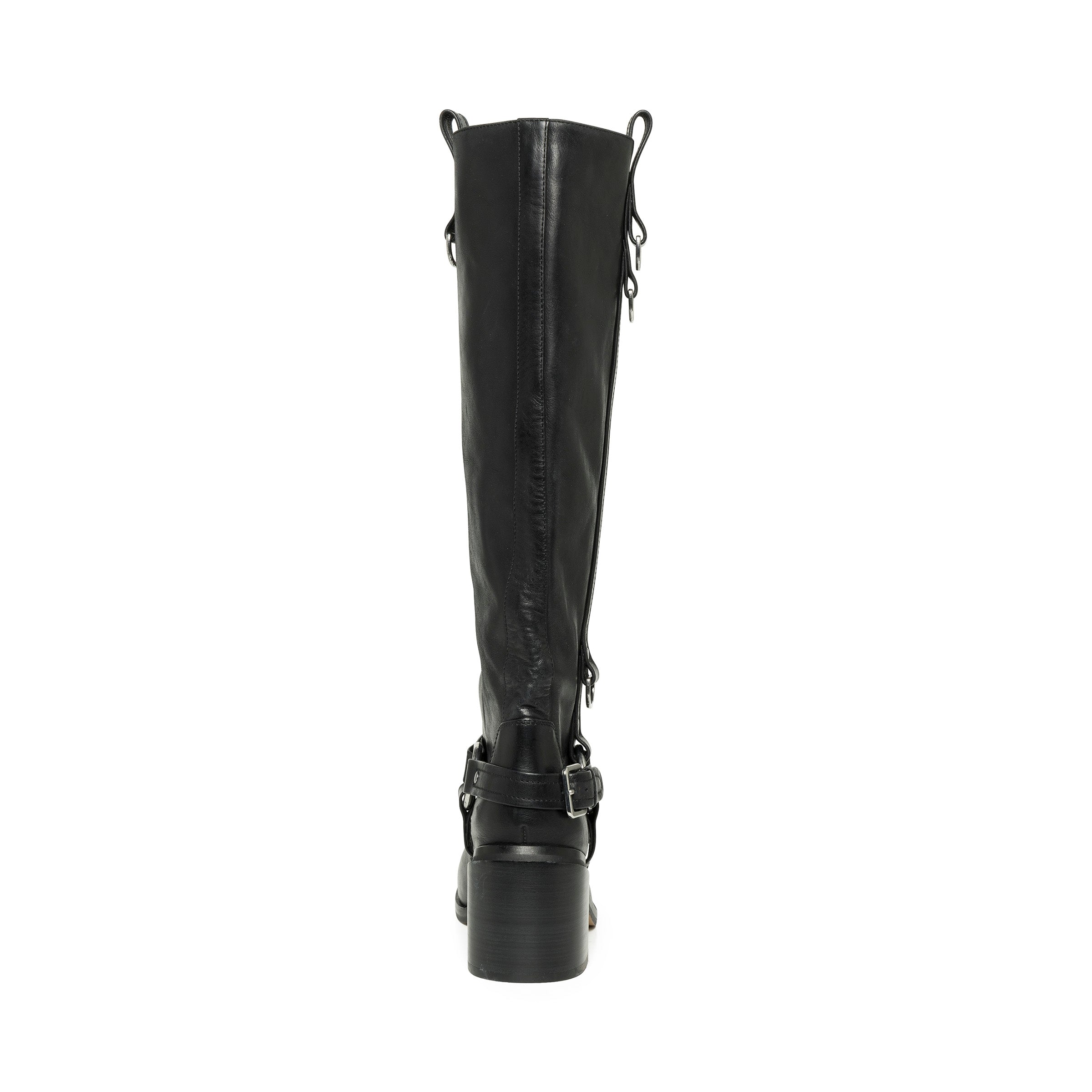 Vase Boot BLACK LEATHER