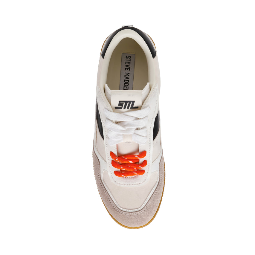 Augustine Sneaker WHT/BLACK