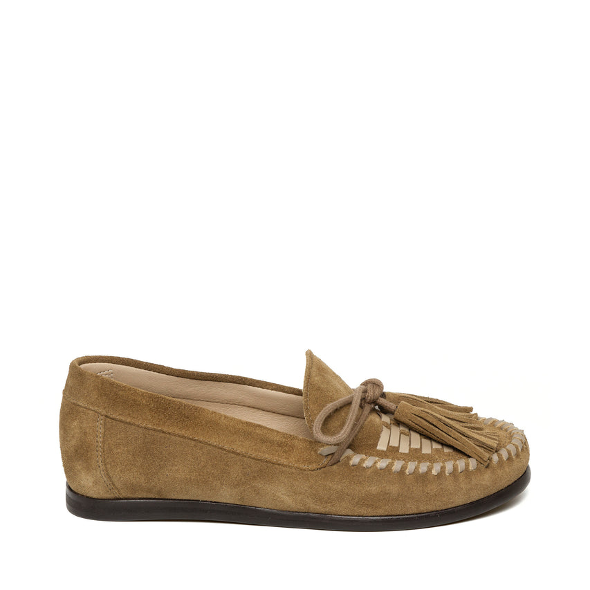 Yaira Flat Shoe TAUPE SUEDE