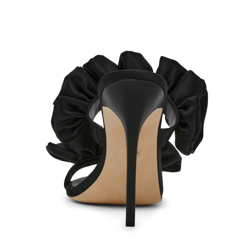 Aalina Sandal BLK SATIN - view 4