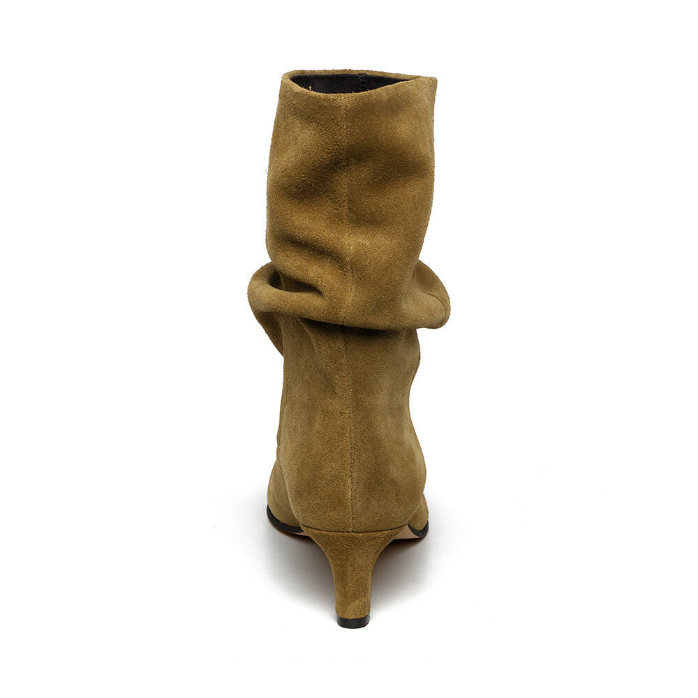 Vexa Bootie KHAKI OLV SUEDE - view 4