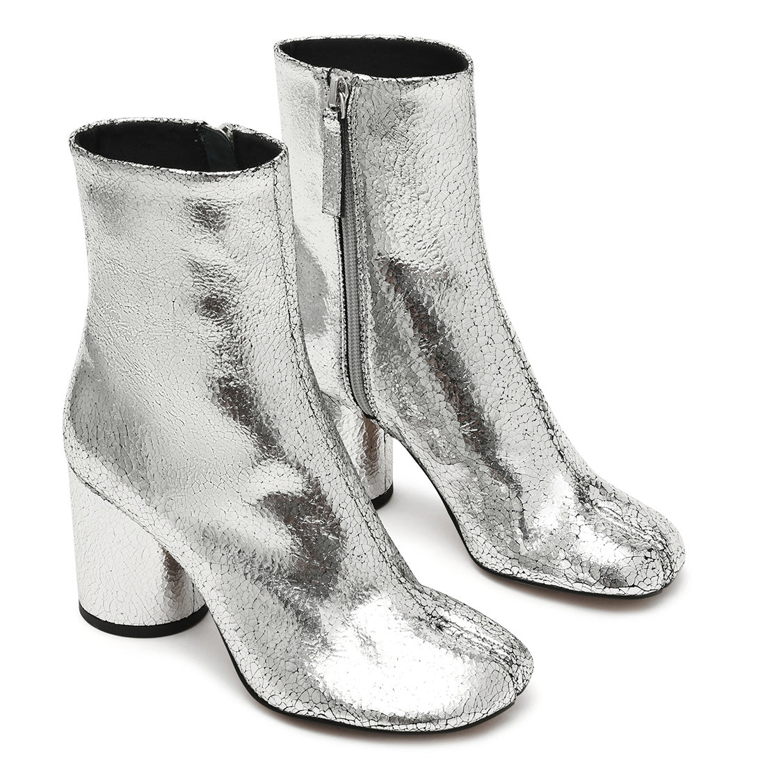 Caro Boot SILVER CRINKLE - view 2