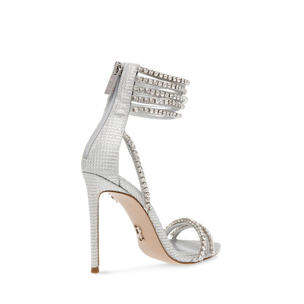 Steve Madden Bonjour Sandal SILVER Sandals All Products