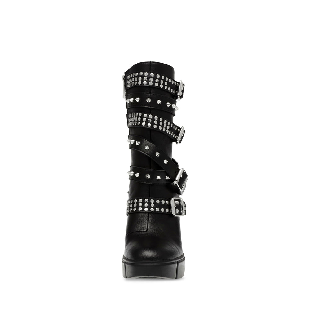 Steve Madden Razor Sharp Bootie BLK ACTION LEATHER Ankle boots 90's Nostalgia
