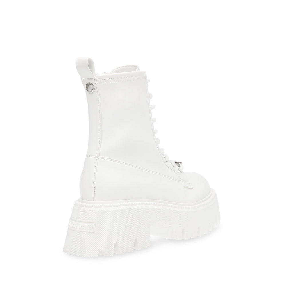 Steve Madden Over-ride Bootie WHITE Ankle boots All Products