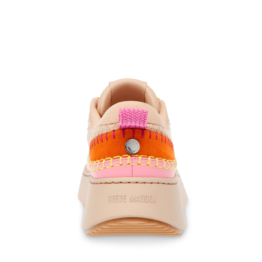 Steve Madden Doubletake Sneaker NAT/ORG Sneakers 90's Nostalgia