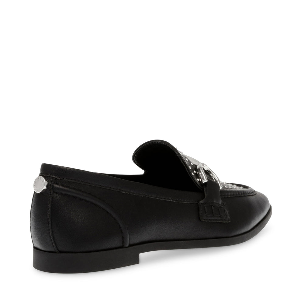Steve Madden Carrine-S Loafer BLK/SIL STUDS Flat shoes All Products