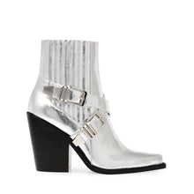 Steve Madden Scripter Bootie SILVER Ankle boots All Products