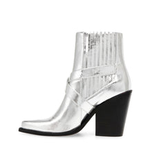 Steve Madden Scripter Bootie SILVER Ankle boots All Products