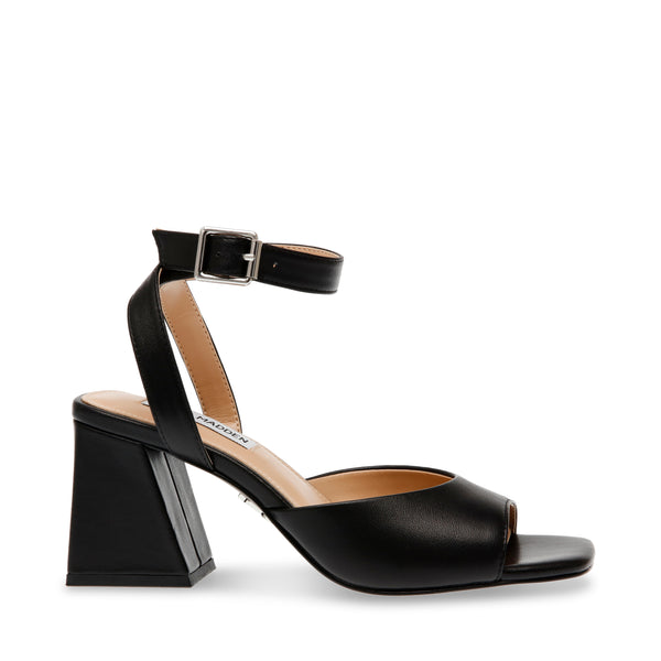 Glisten Sandal BLACK LEATHER