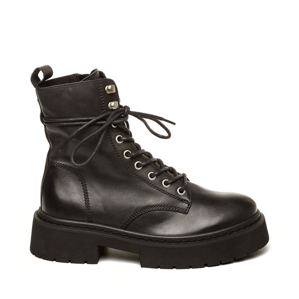 Gusto Boot BLACK LEATHER Steve Madden Europe