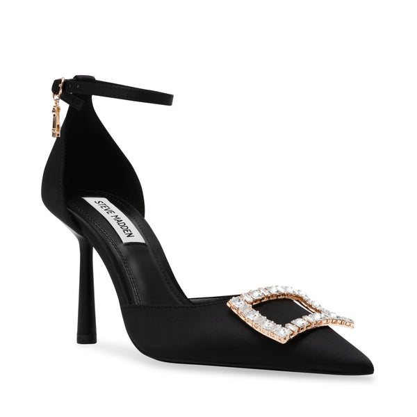 Accession Sandal BLACK SATIN Steve Madden Europe