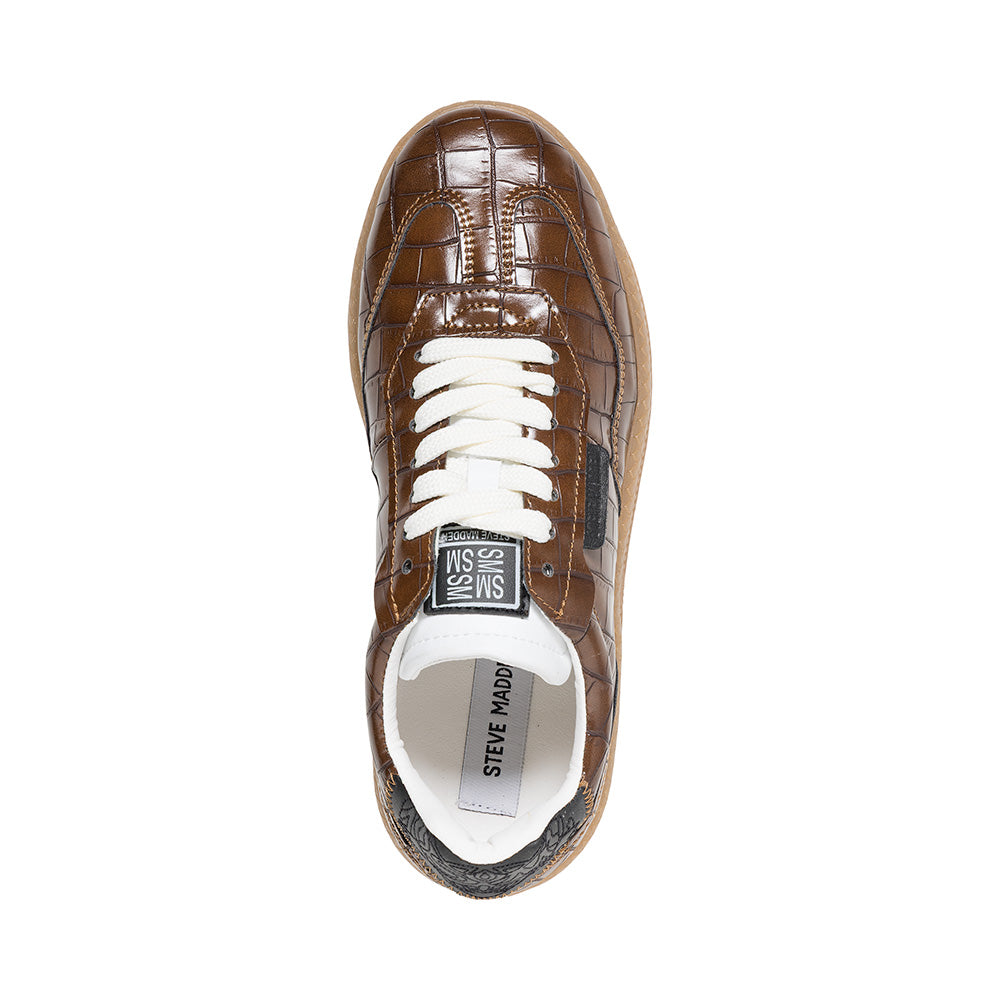 Euphoria Sneaker BROWN CROCO