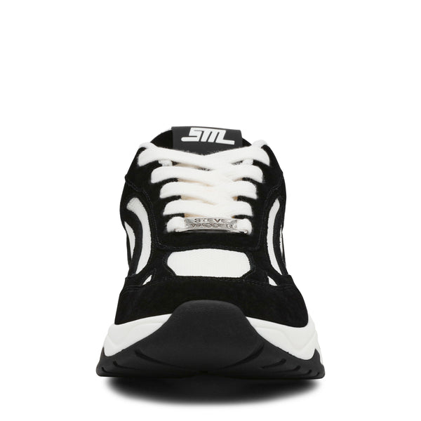 Black suede nike shox online