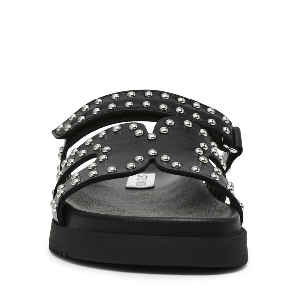 Missile-S Sandal BLACK WITH STUDS