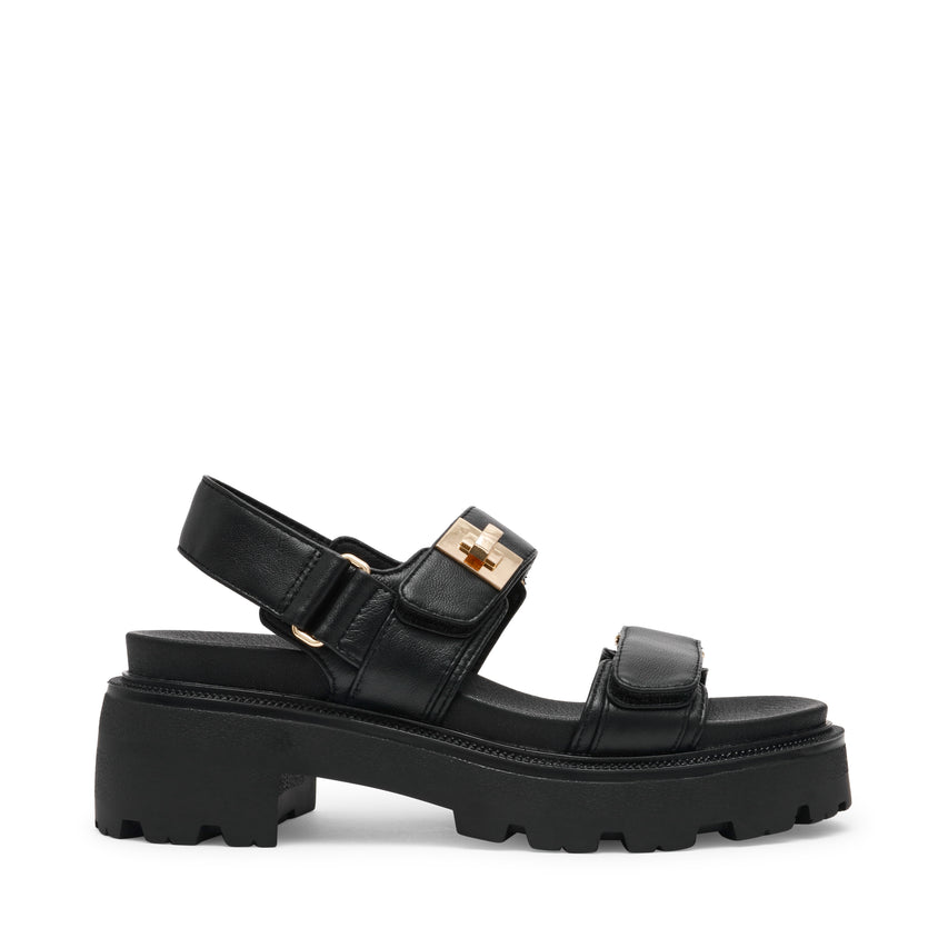 Supermona Sandal BLACK LEATHER