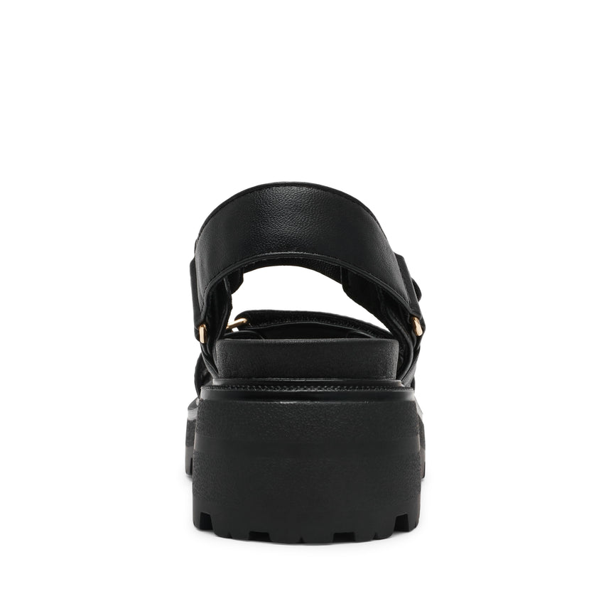 Supermona Sandal BLACK LEATHER