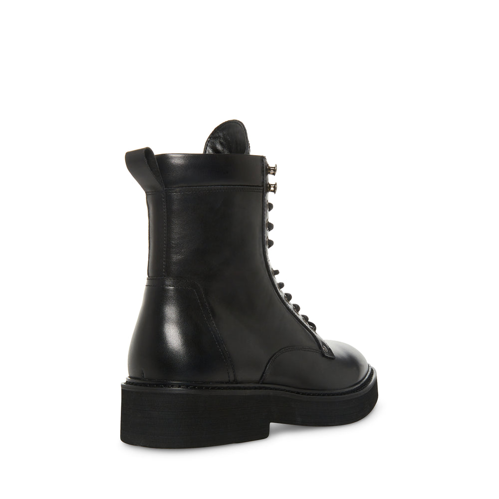 Steve Madden Men Brayden Ankle Boot BLACK LEATHER Boots All Products