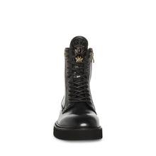 Steve Madden Men Brayden Ankle Boot BLACK LEATHER Boots All Products