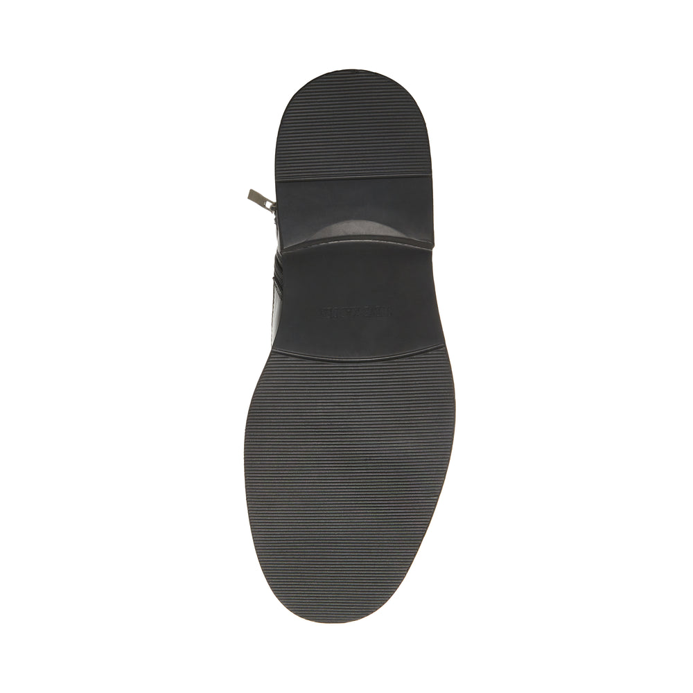 Steve Madden Men Brayden Ankle Boot BLACK LEATHER Boots All Products
