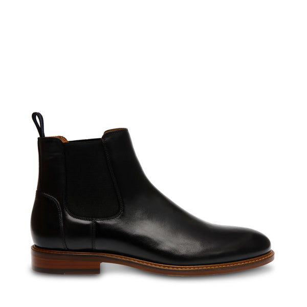 Black chelsea boots mens steve madden on sale