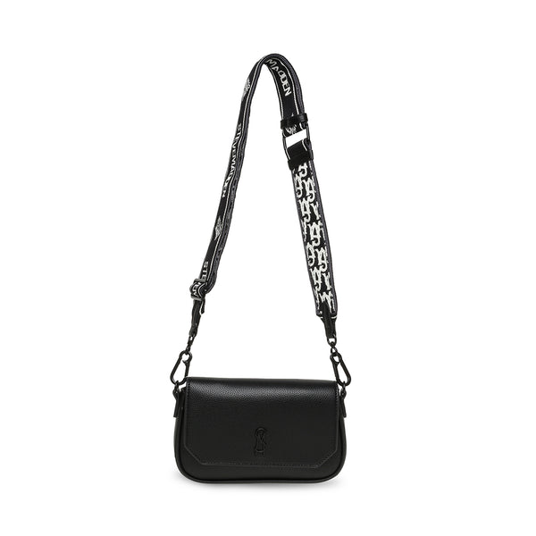 Steve madden bag black and white sale