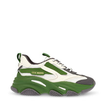 Steve Madden Possession-E Sneaker WHITE/GREEN Sneakers 90's Nostalgia