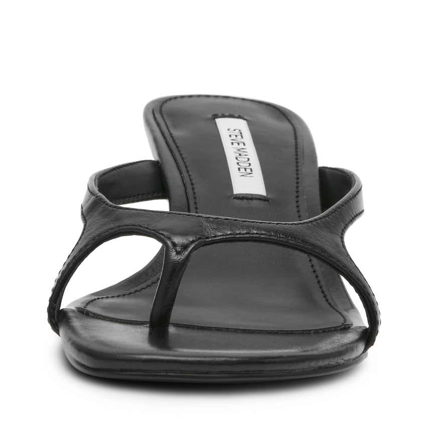 Brienna Sandal BLACK LEATHER - view 3