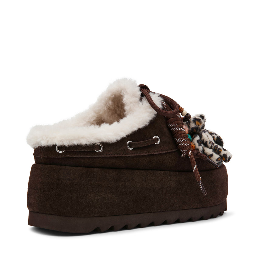 Cuddly Mule CHO BRN SUEDE - view 4