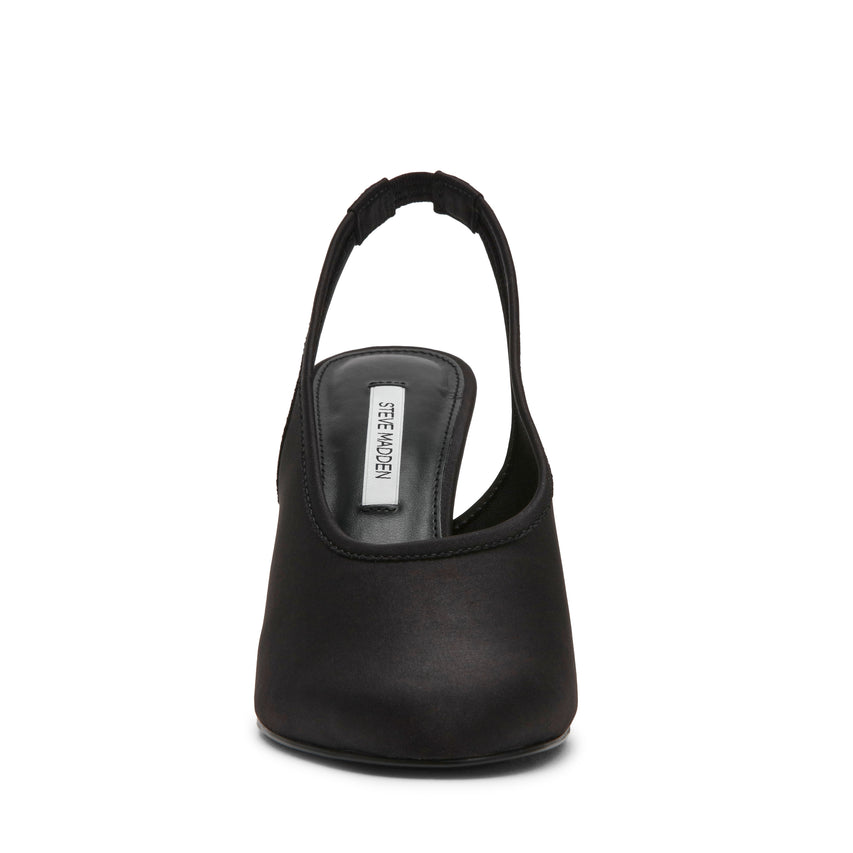 Dyra Sandal BLACK SATIN - view 3