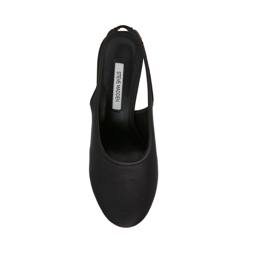 Dyra Sandal BLACK SATIN - view 6