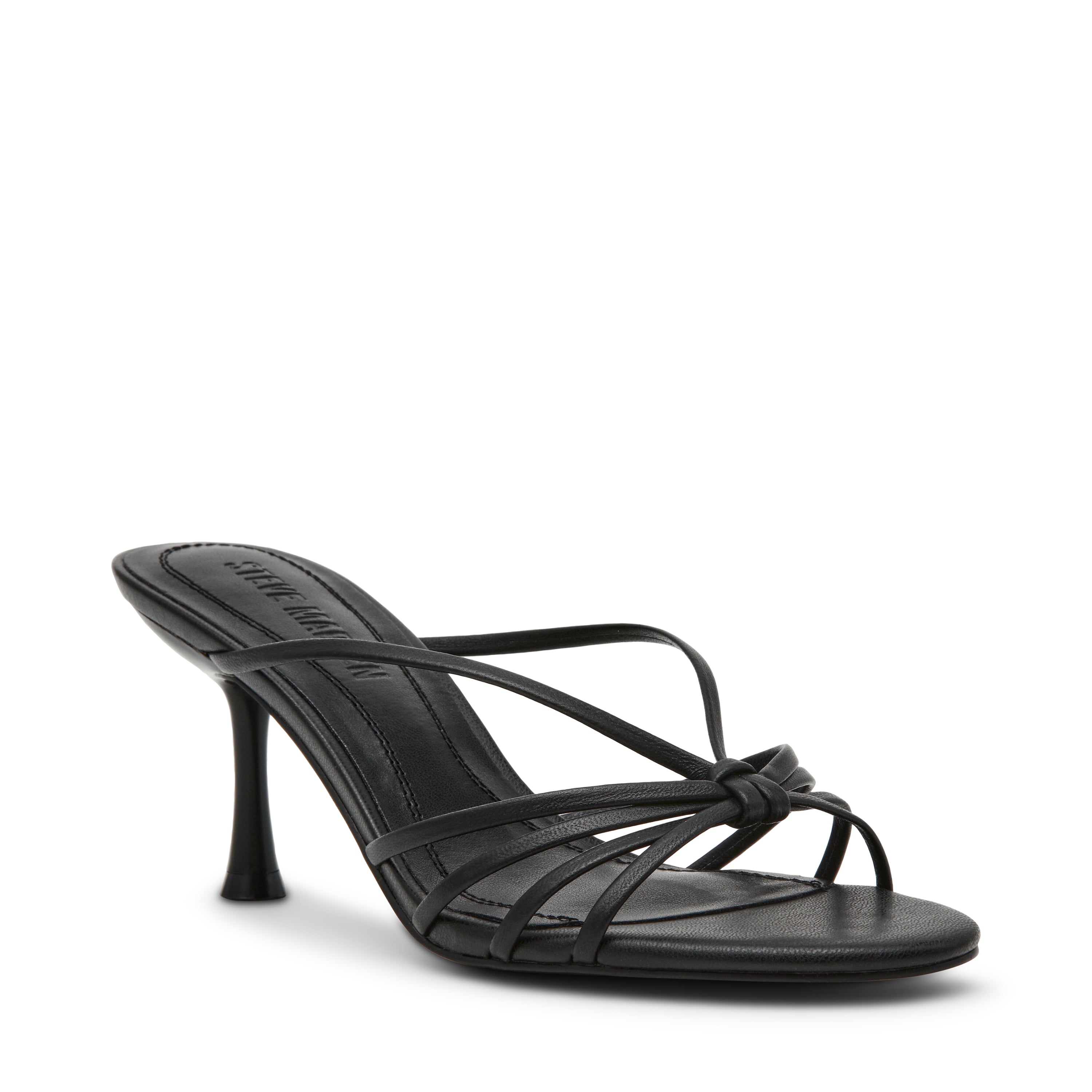Edna Sandal BLACK LEATHER - view 2