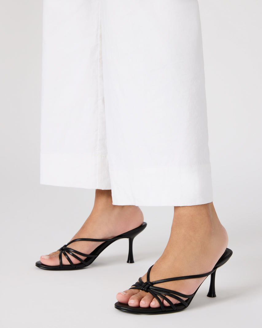 Edna Sandal BLACK LEATHER - view 7