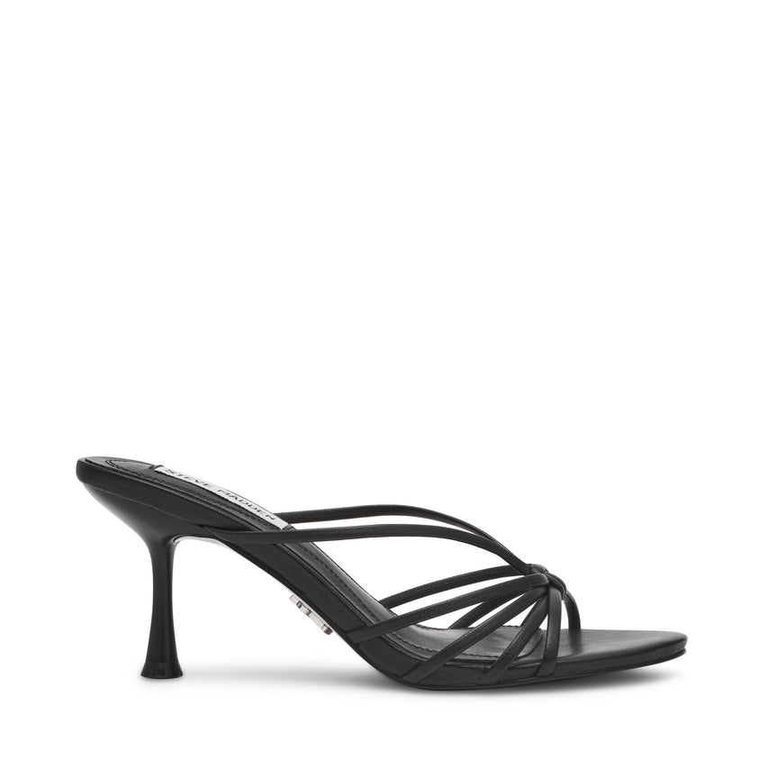 Edna Sandal BLACK LEATHER