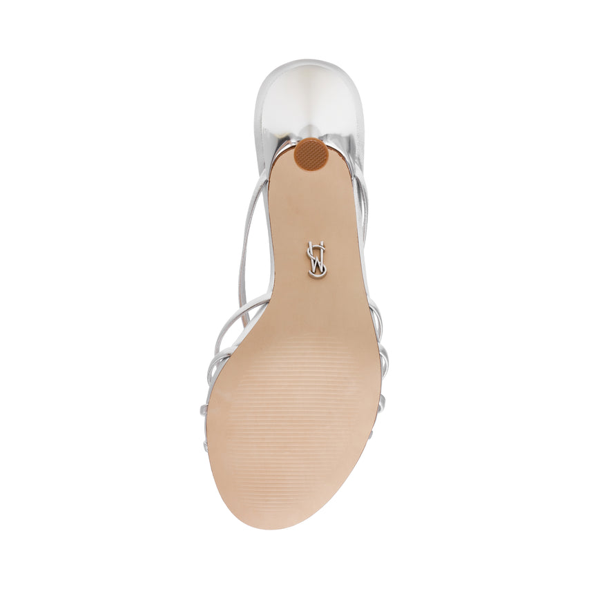 Edna Sandal SILVER LEATHER - view 7