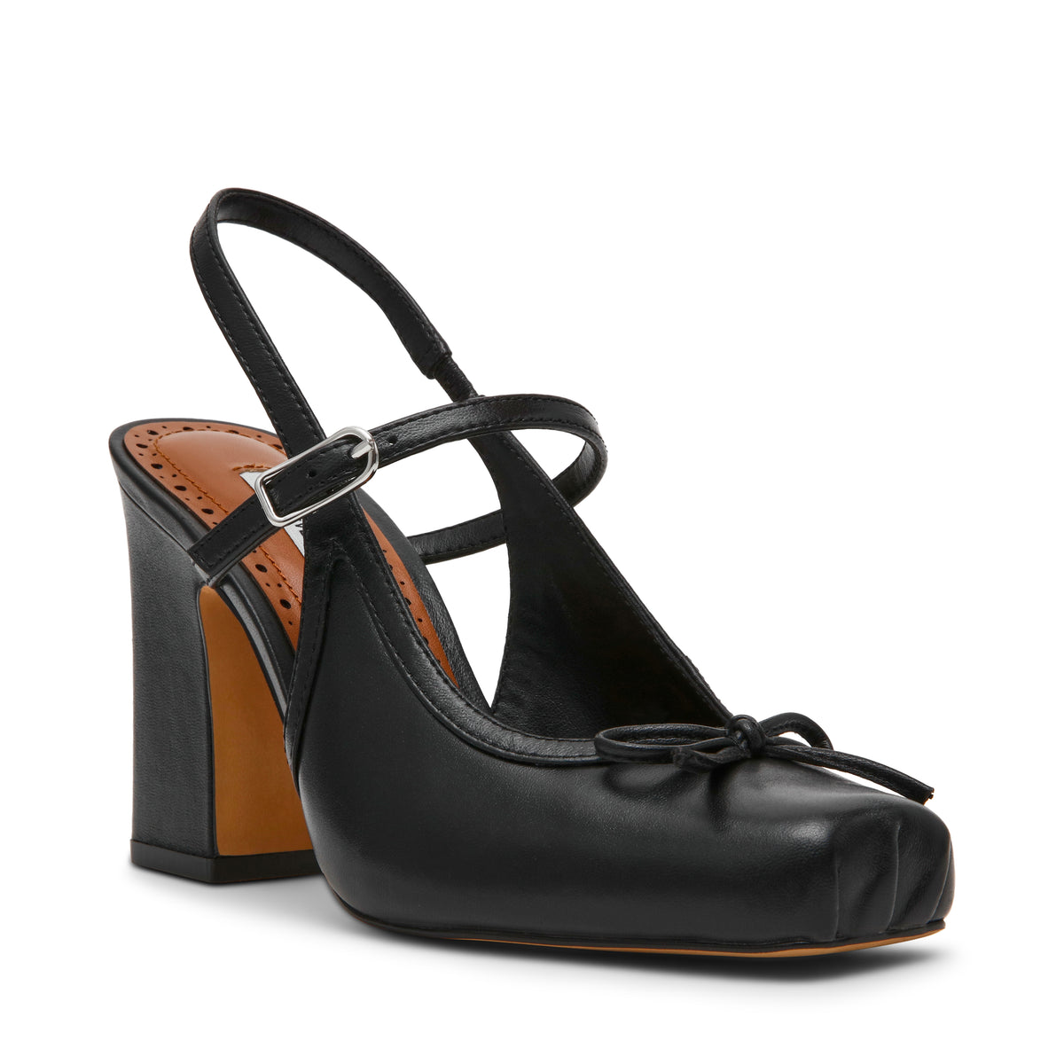 Elainie Pump BLACK LEATHER - view 2