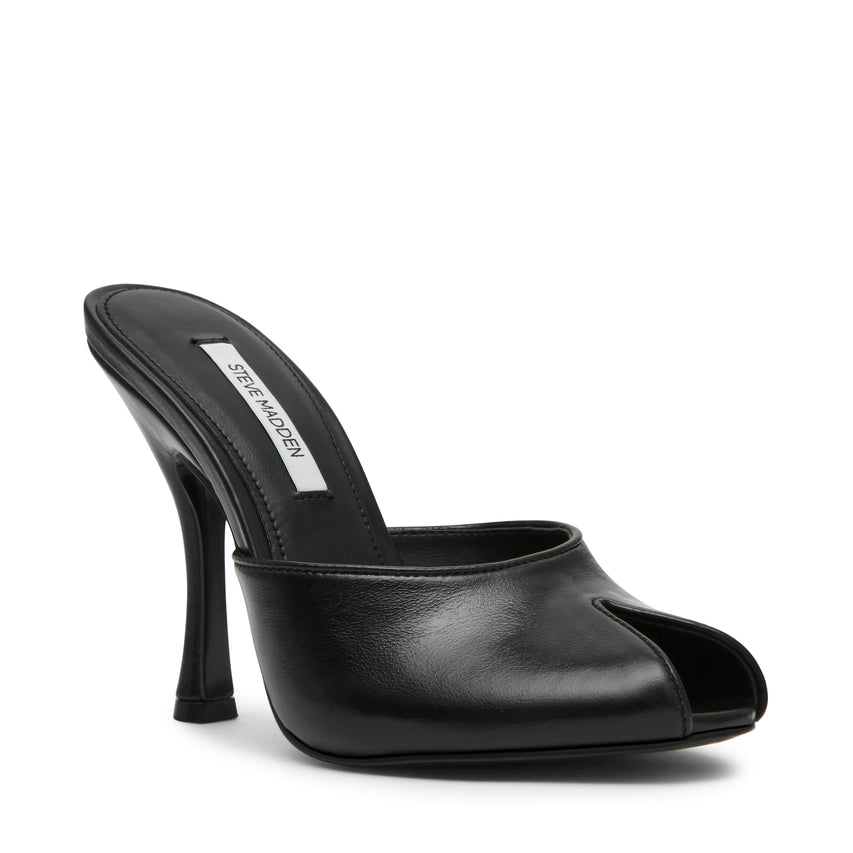 Jaylee Mule BLACK LEATHER - view 2