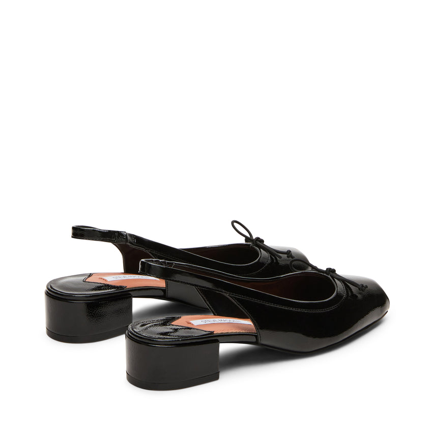 Loved Flat Shoe BLACK CRINKLE PATENT - view 4