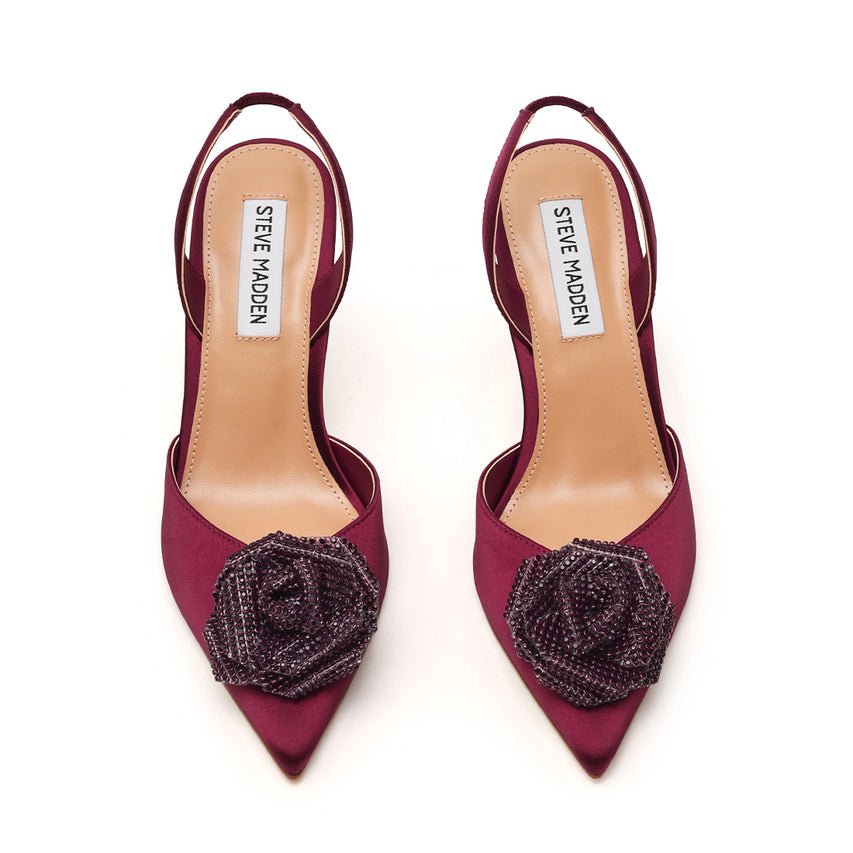 Lysandra Sandal WINE SATIN - view 4