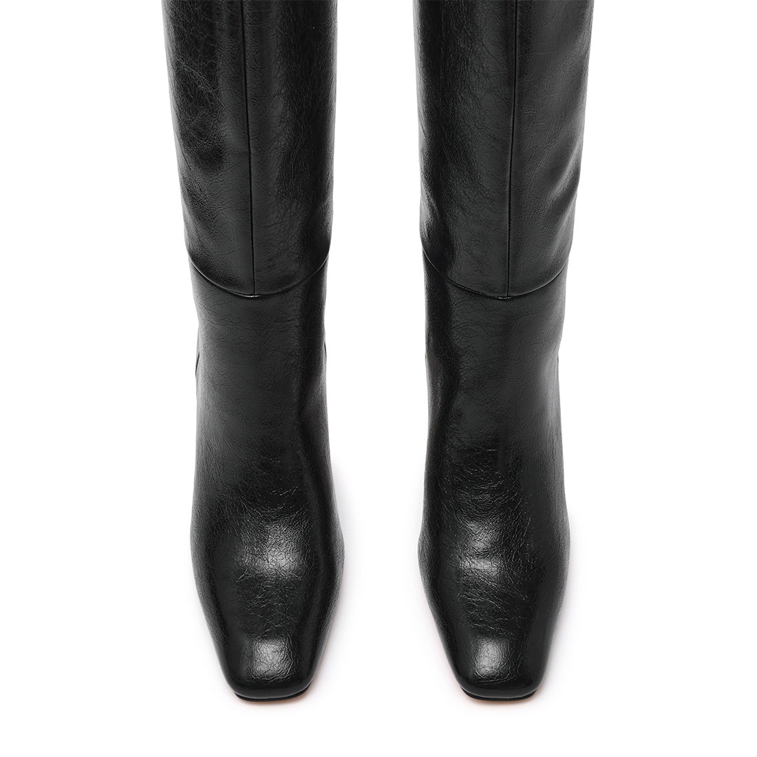 Max In Boot BLACK CRINKLE PATENT - view 3